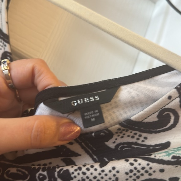 Guess Black and Multicolor Mini Dress - Picture 2 of 4